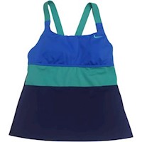 Polo BVD Licra Nike para Mujer - Azul